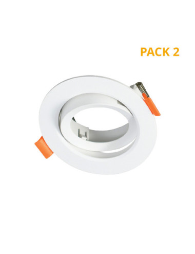 Aro de encastrar ONIRO ABS redondo Alt.3