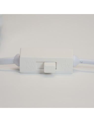 Foco de encastrar INTEGO 2.0 PC quadrado 6W LED CCT 600lm 120° C.12