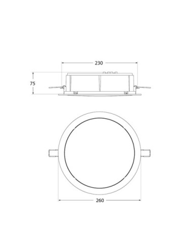 Foco de encastrar TERESA 1xGX53 15W/9W CCT IP55 L.7