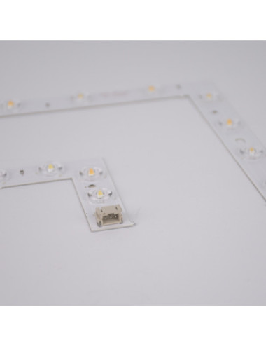 Módulo LED quadrado 72W 6480lm 3000-4000-6000K 230V com ímanes