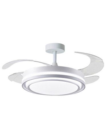 Ventoinha de tecto BYBLOS branca