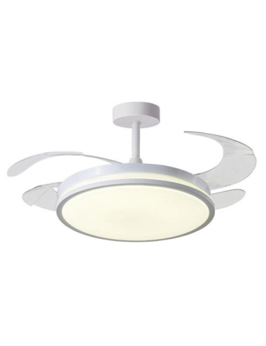 Ventoinha de tecto DUNE ECO branca