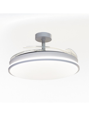 Ventoinha de tecto DUNE ECO branca