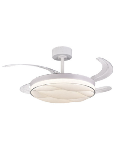 Ventoinha de tecto KARNAK branca