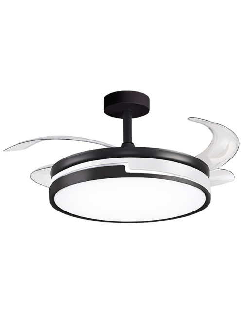 Ventoinha de tecto ROBIN ECO preta