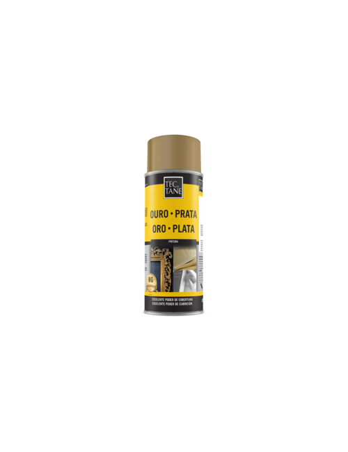 Spray Tinta Ouro Antigo AU 218 400 ml Tectane