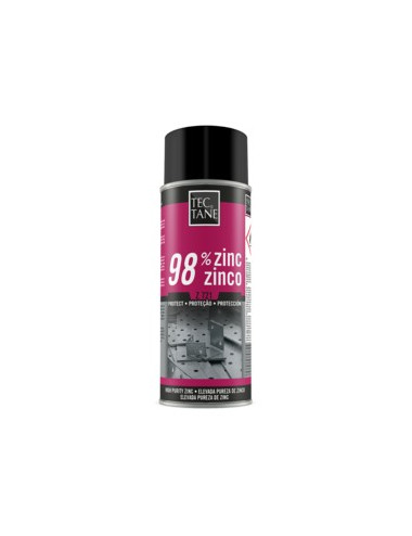 Spray Zinco Escuro Z 721 - 98 x 400 ml Tectane
