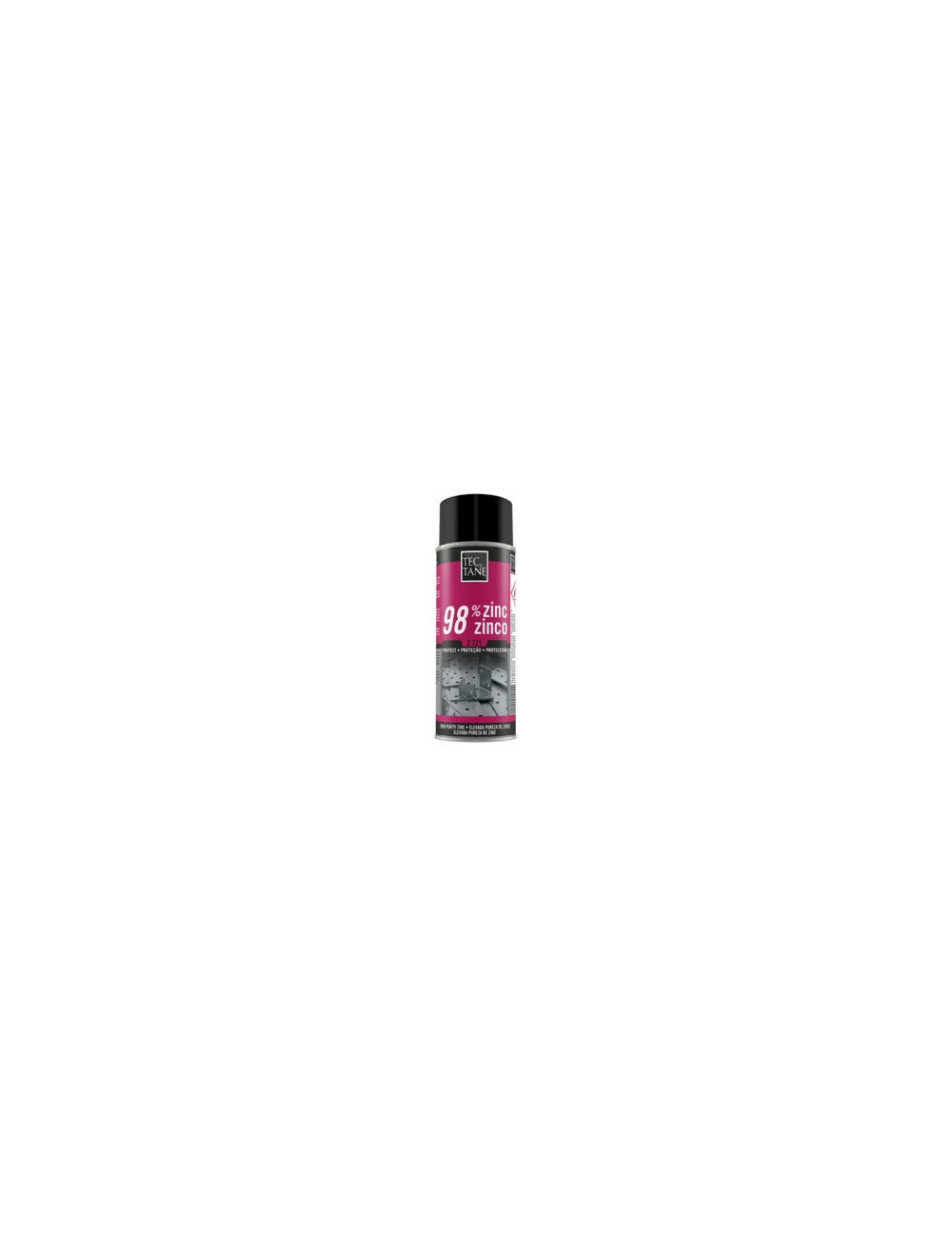 Spray Zinco Escuro Z 721 - 98 x 400 ml Tectane