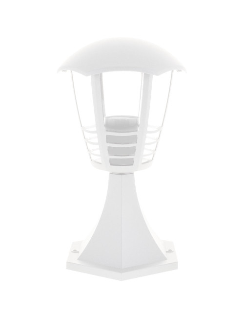 Pilar TERVA pequeno IP44 1xE27 Alt.30xD.17cm Branco