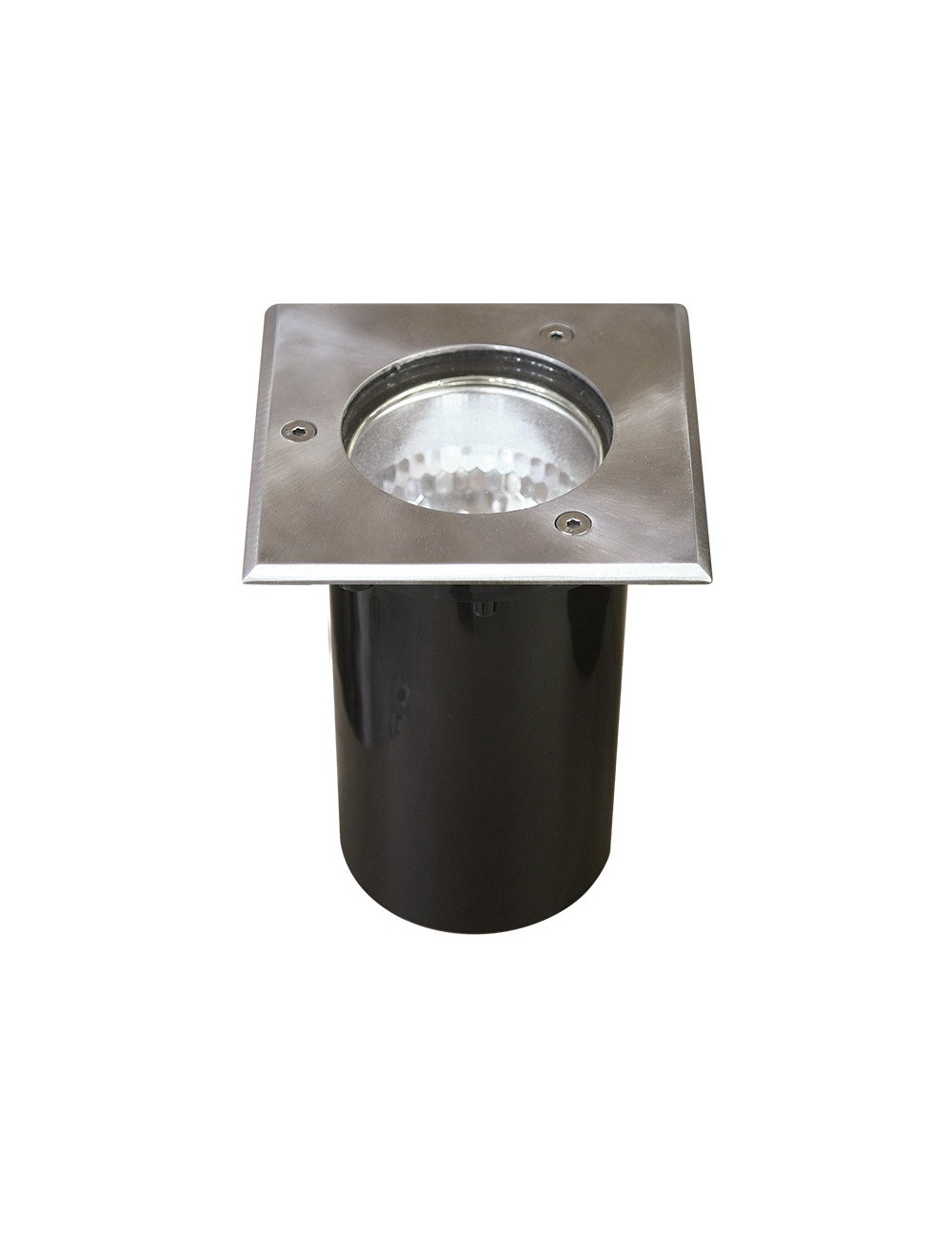 Foco de encastrar solo BIGORNE quadrado IP65 1xE27 C.15xL.15xAlt.0,5cm Níquel Foco de encastrar solo BIGORNE quadrado IP65 1xE27 C.15xL.15xAlt.0,5cm Níquel