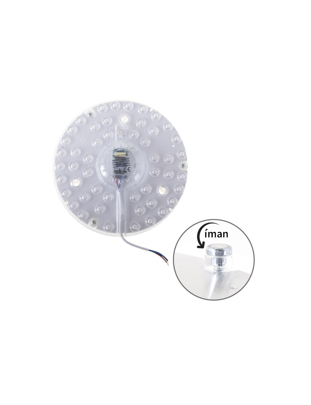 Módulo LED SURF redondo 24W D.18cm 3000K