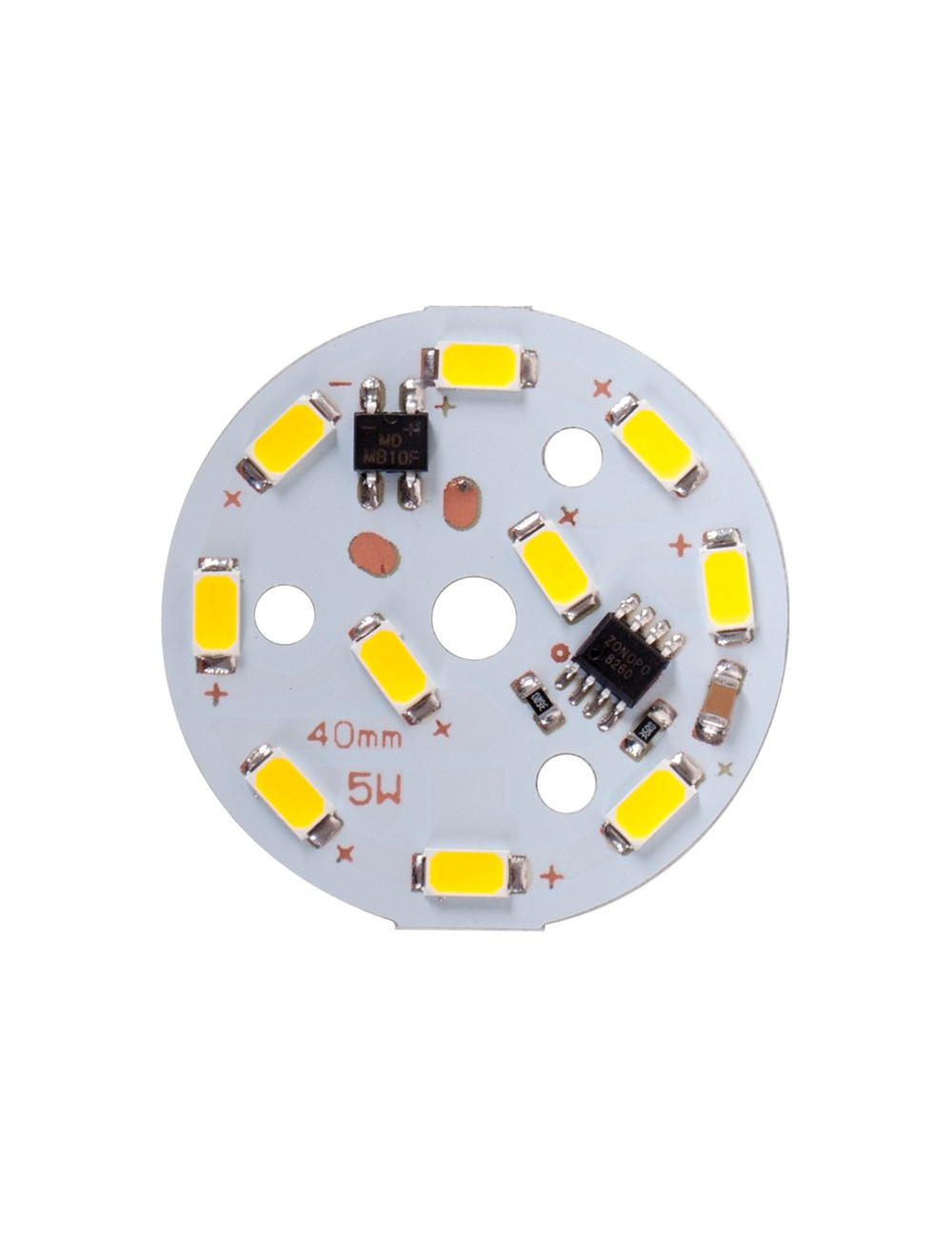 Módulo LED redondo 5W D.40mm 290lm 3000K 230V