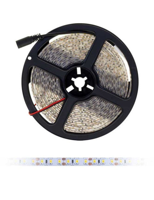 Fita LED VOSTOK 12Vdc 9.6W/m 120LED/m 4000K IP65 5m/rolo